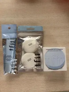 tfit トランスルーセントセットアイシーパウダー&ミニプライマー&パフ2個のサムネイル