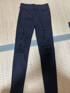 American Eagle ダメージスキニーパンツ