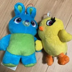 ぬいぐるみ トイストーリー ダッキー＆バニー