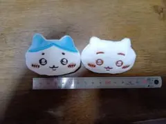 ちいかわ・ハチワレ　ぬいぐるみバッジ