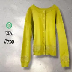 ＄20 Vin ヴァン 前後2WAY ニットカーディガン