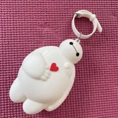 ベイマックス シリコンキーホルダーディズニーランドファスナー付き　ポーチ