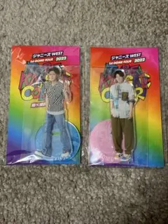 【新品未使用】WEST .アクリルスタンド 藤井流星、小瀧望 2体セット