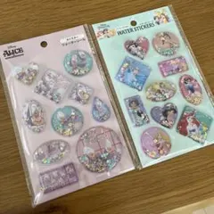 ディズニー オイスター　プリンセス　ウォーターシール　ステッカー セット