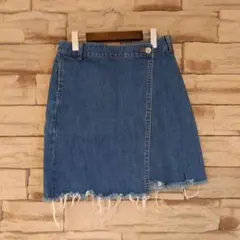 JEANASIS(ジーナシス)デニム巻きスカートのサムネイル