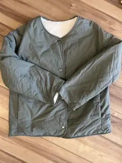 リバーシブル キルティングジャケット