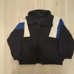 ジャケット　120 ジップアップ　ブラック　ブルー