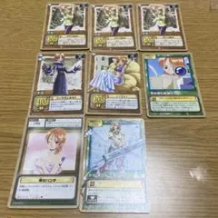 旧ワンピースカード　ナミ　ノーマル8枚まとめ売り