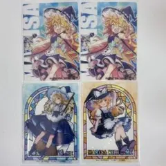 東方 霧雨魔理沙 コレクションカード フルコンプセット