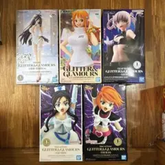 GLITTER＆GLAMOURS　グリグラ　フィギュア5点　まとめ売り