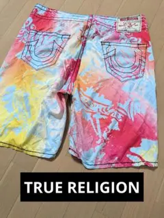 新品 トゥルーレリジョン サーフ 水着 SWIM ハーフパンツ 33 海外限定