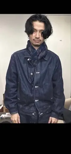 常田大希　AURALEE SELVEDGE LIGHT DENIM