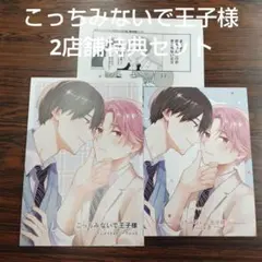 BL新刊こっちみないで王子様　芥河和真　アニメイトコミコミ限定特典リーフレット