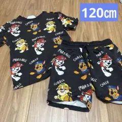H&M エイチアンドエム　パウパトロール　セットアップ　ブラック　120センチ