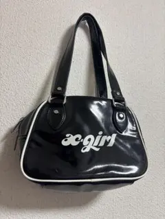 x-girl ブラック ハンドバッグ