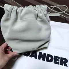 【新品未使用】ジルサンダー/ドローストリングバッグ