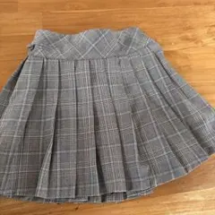 ZARA プリーツスカート チェック柄 152cm