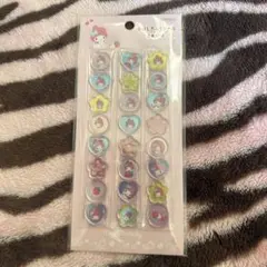 マイメロ　おはじきふうシール