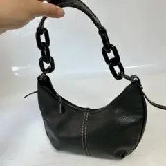 chi.wata チワタ 幾何学模様 重ねプリント トートバッグ シルバー