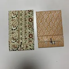 茶道小物　おとも筥　折りたたみ式菓子入れ　徳齋　残菜入れ