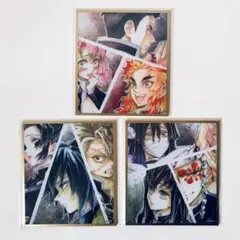 鬼滅の刃 WEB SHOPくじ アクリル色紙 A06 A07 A08