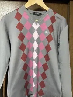 【銀座本店購入・クリスマス限定モデル】バーバリー・アーガイル長袖