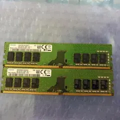 Samsung DDR4 2400MHz 8GB×2枚 計16GB メモリ - メルカリ