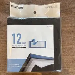ELECOM Blu-ray DVD CDケース12枚収納 CCD-CB12BK