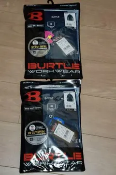 新しい服2着 バートル　BURTLE 665 長袖ポロシャツ Sサイズのサムネイル