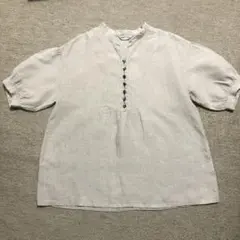 chambre de nimes シャンブルドニーム　リバティ　リネンブラウスのサムネイル