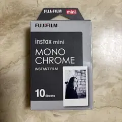 FUJIFILM instax mini MONO CHROME 10枚
