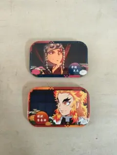 鬼滅の刃　缶バッジセット①　煉獄杏寿郎 宇髄天元