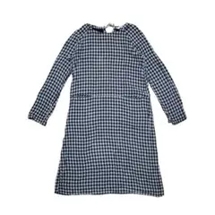 サマンサモスモス コットン 長袖ワンピース 230809