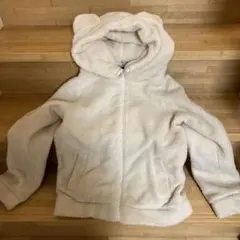 lovetoxic アイボリー フード付きジャケット