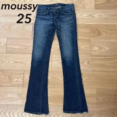 moussy フレアデニム　25インチ