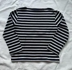 SAINT JAMES 長袖ボーダー　キッズ　8ans 黒白