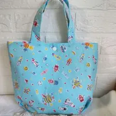 ハンドメイド　トートバッグ　内ポケット付き　宇宙