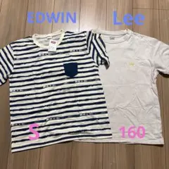半袖　メンズ　EDWIN Lee 160
