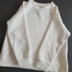 ホワイト スター刺繍 スウェット