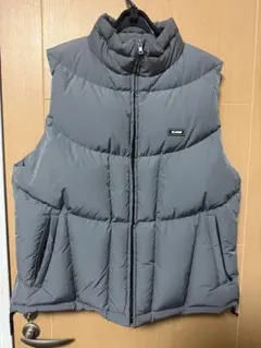 XLARGE ダウンベスト グレー Lサイズのサムネイル