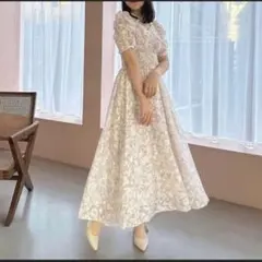 アンミール フラワークロス ワンピース