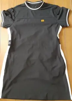 希少サイズLoudMouth ブラック半袖ワンピース