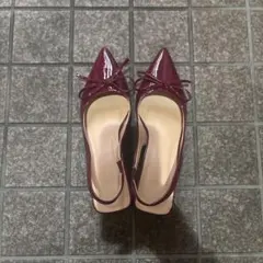 ハイヒール パンプス red