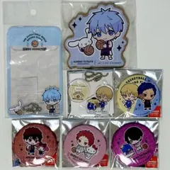 黒子のバスケ 缶バッジ アニメグッズ 산리오 コラボ 묶음 판매