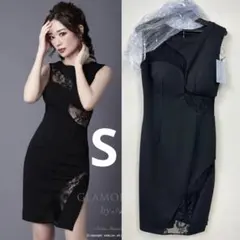 アンディグラマラス　ローブドフルールグロッシー系ミニドレス