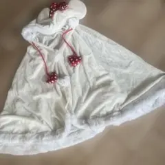 超可愛いホワイトミニーケープのサムネイル