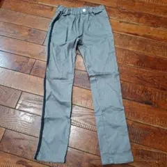 MPS グレー 長ズボン サイドストライプ