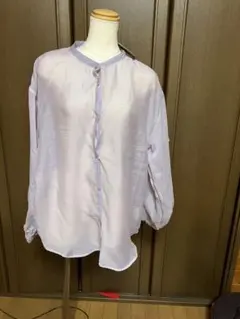 新品未使用タグ付　シューラルー LL 長袖カットソー 薄紫の長袖シャツ