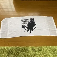 山寺参道 猫キャラクター フェイスタオル