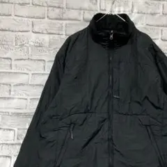 コロンビア　ナイロンジャケット中綿　ブラックL ロゴ刺繍アウトドア0105